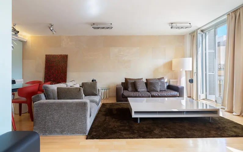 Ljus, rymlig duplexlägenhet med parkering och hiss i Palma de Mallorca - Gamla stan