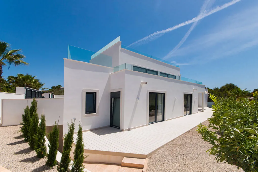 Villa moderna con vista sul mare-13