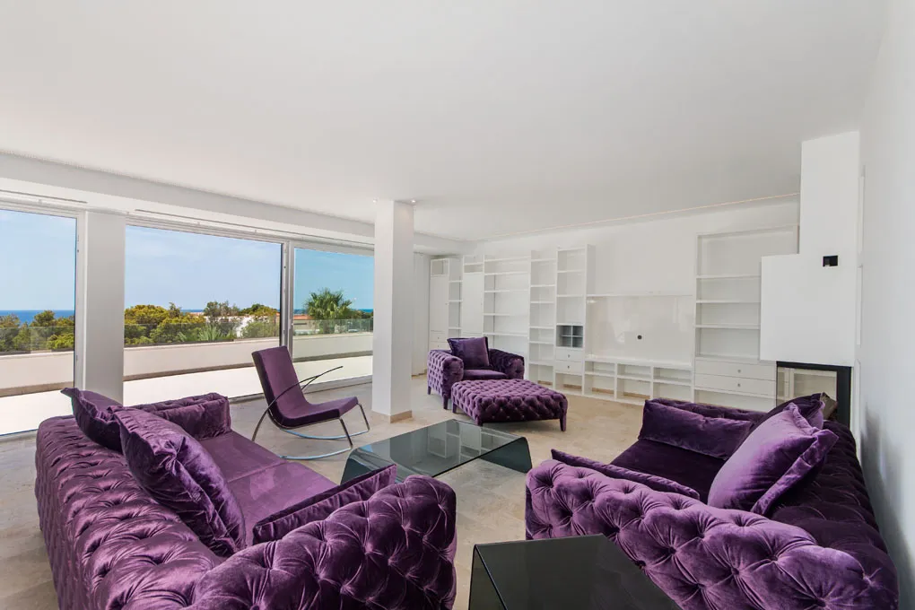 Villa moderna con vista sul mare-2