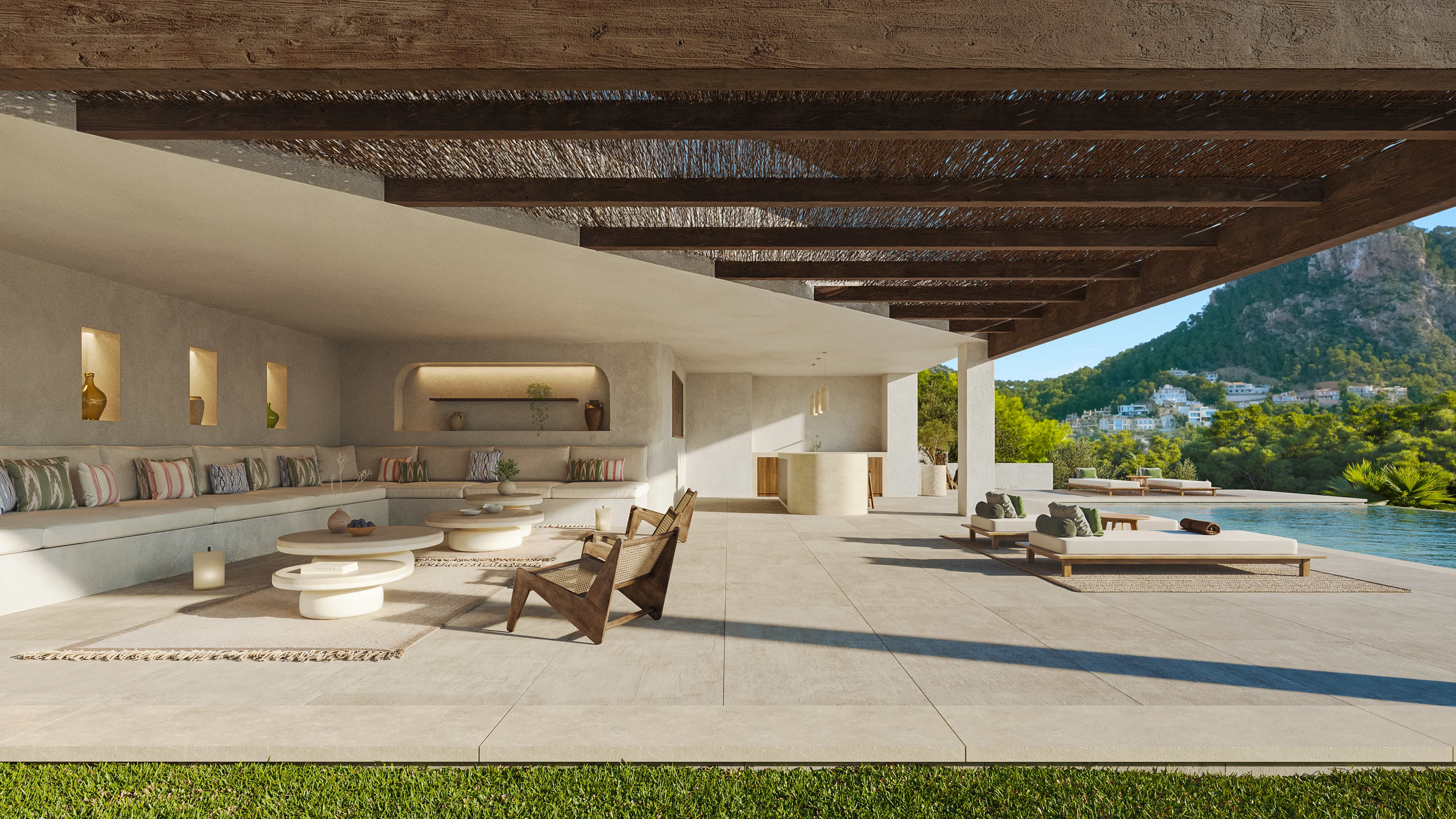 Villa met zeezicht op toplocatie met goedgekeurd bouwproject-2