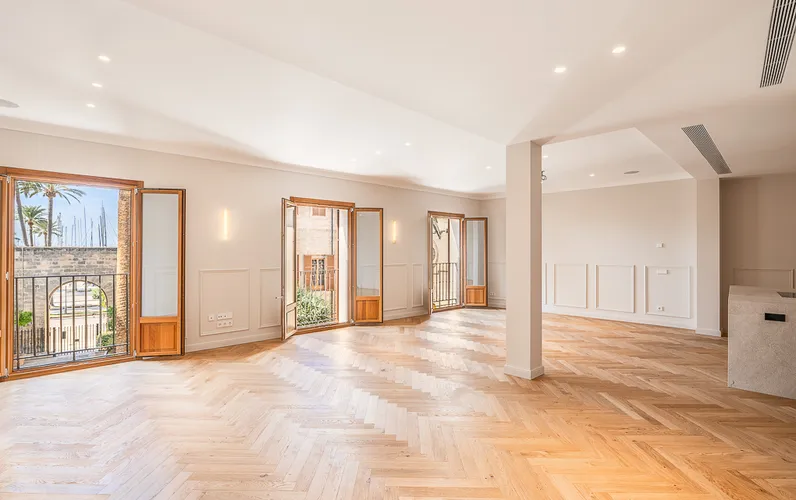 Fantastiskt nybyggt Belle Etage i La Lonja - Palma de Mallorca