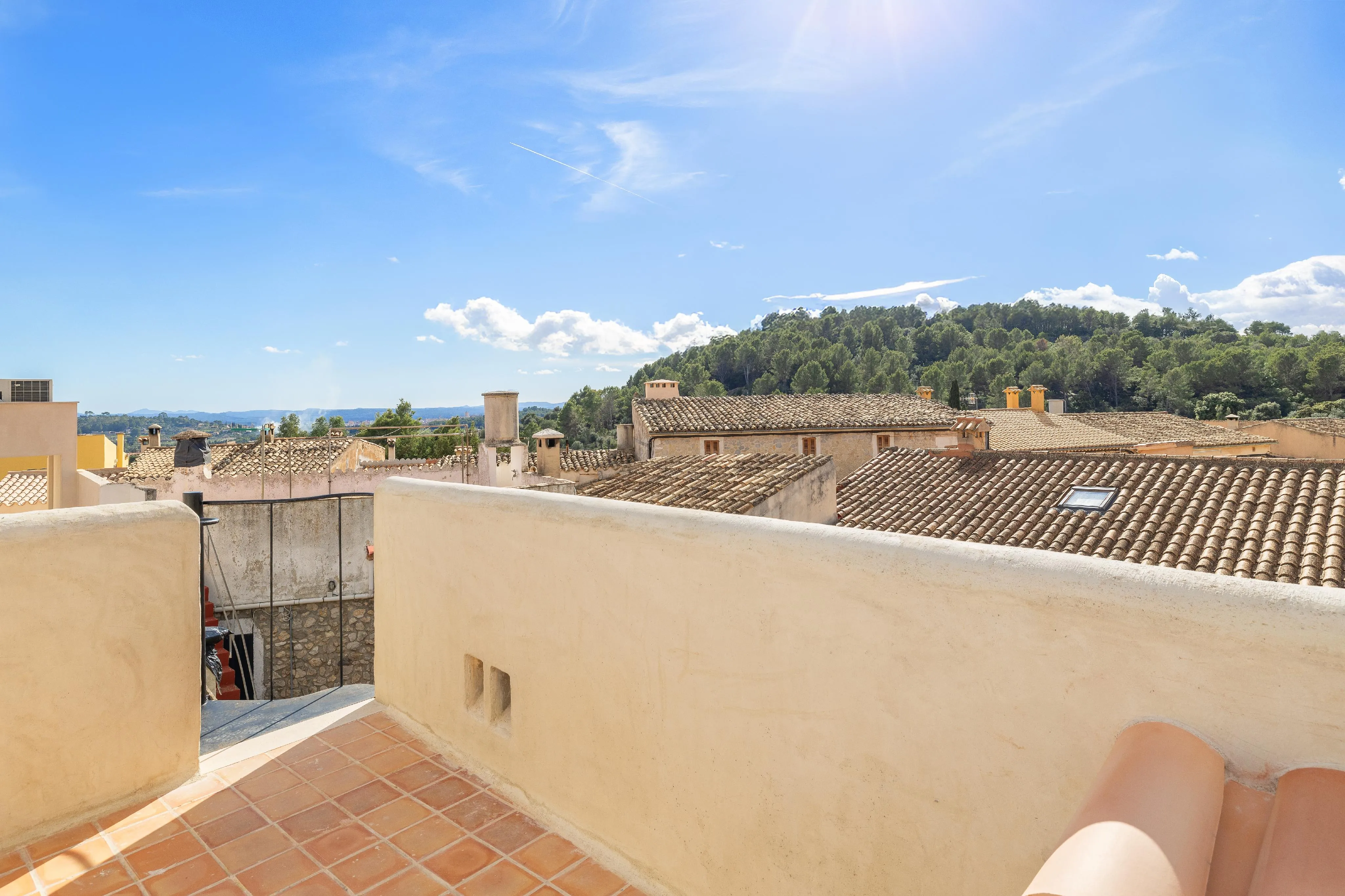 Renovated townhouse with a pool in Selva-14