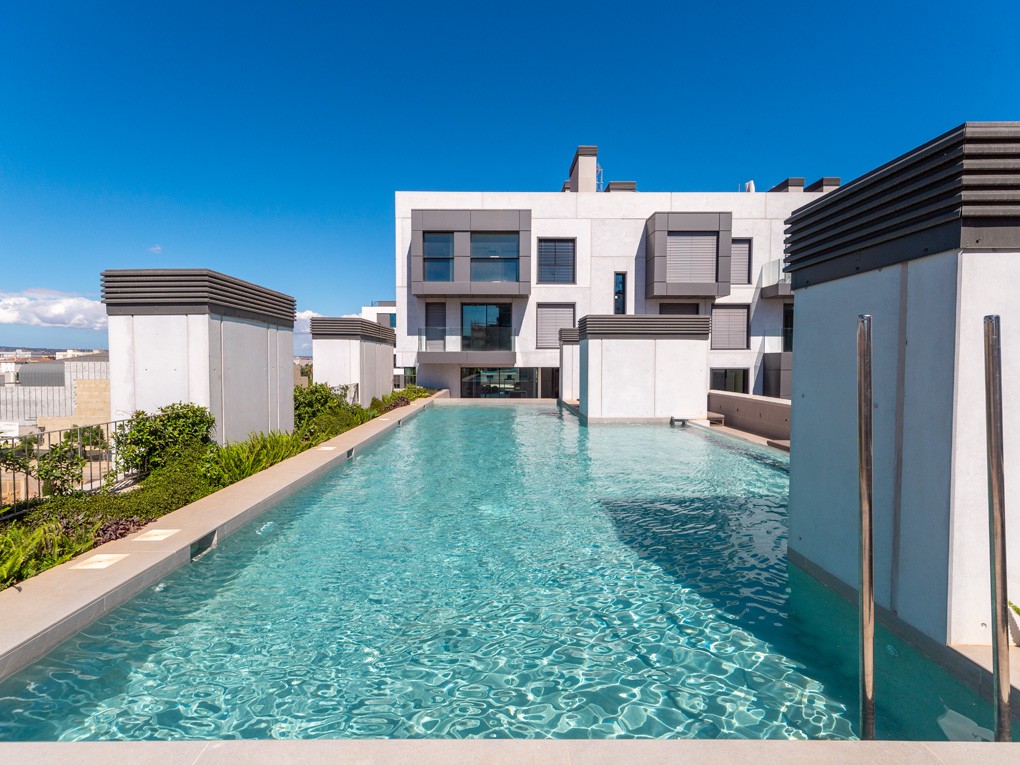 Luxurious penthouse with roof terrace and plunge pool in newly-built residential complex-2
