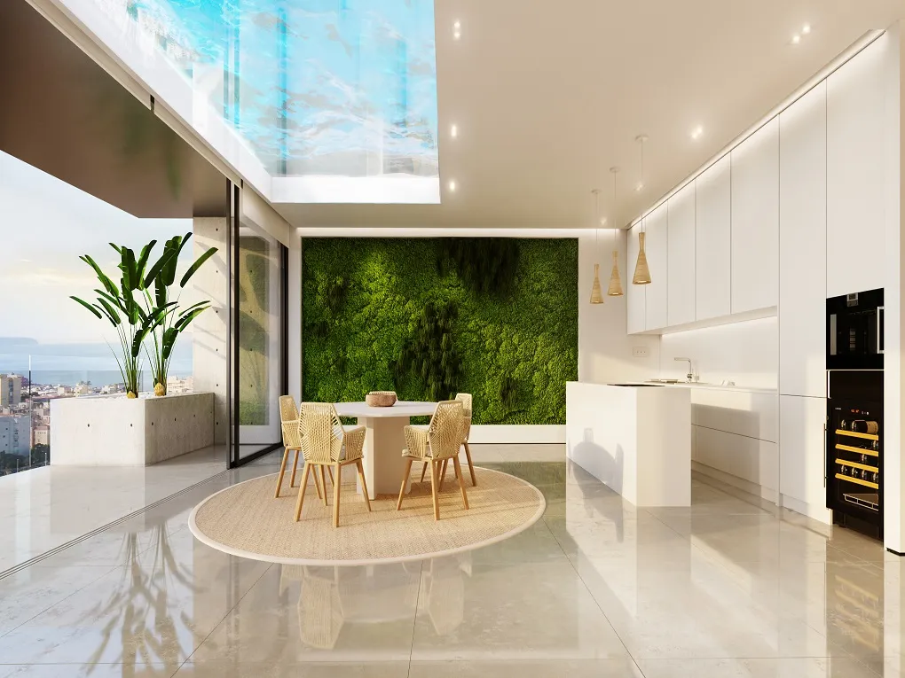 Luxurious penthouse with roof terrace and plunge pool in newly-built residential complex-4