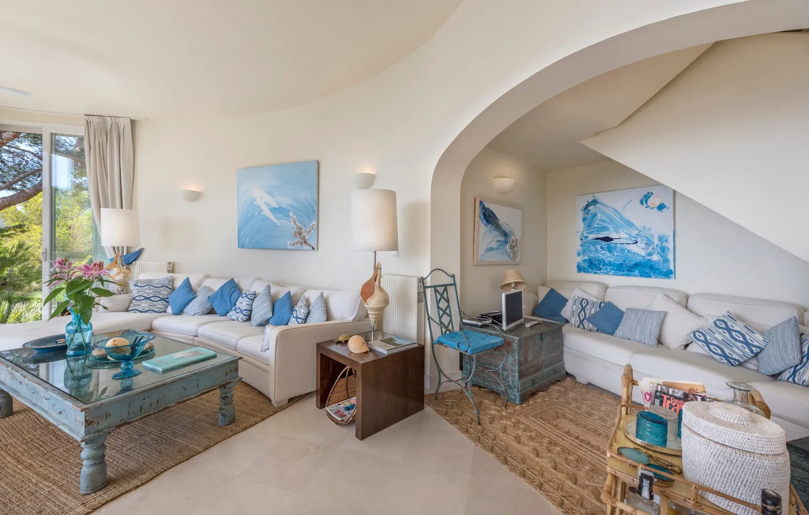 Villa in first sea line in Portals Vells-4