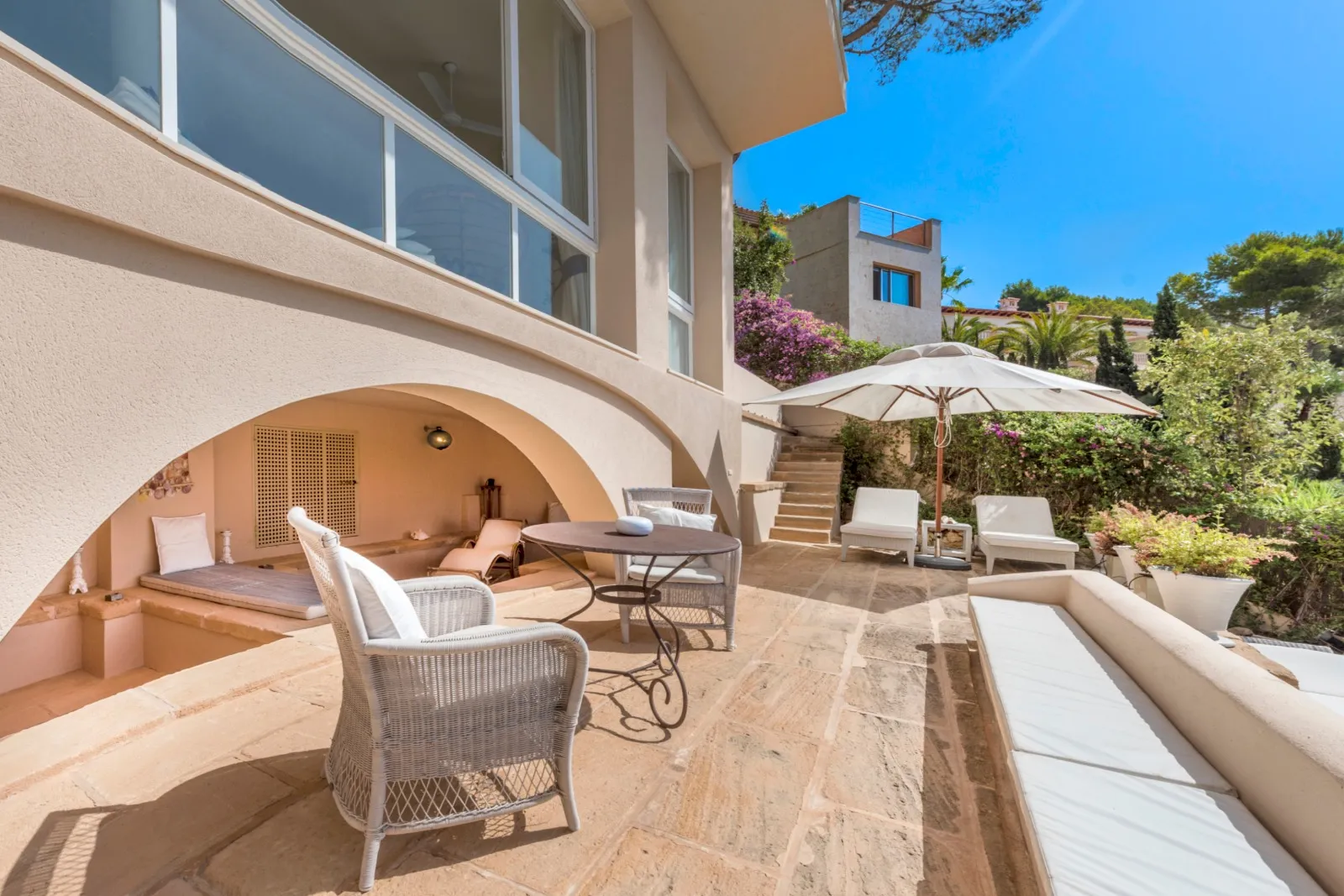 Villa in first sea line in Portals Vells-14