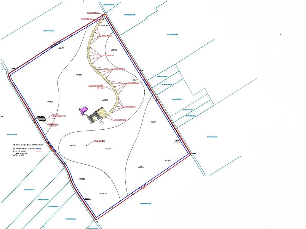 Modern finca-project met wijngaarden en uitzicht op het platteland-16