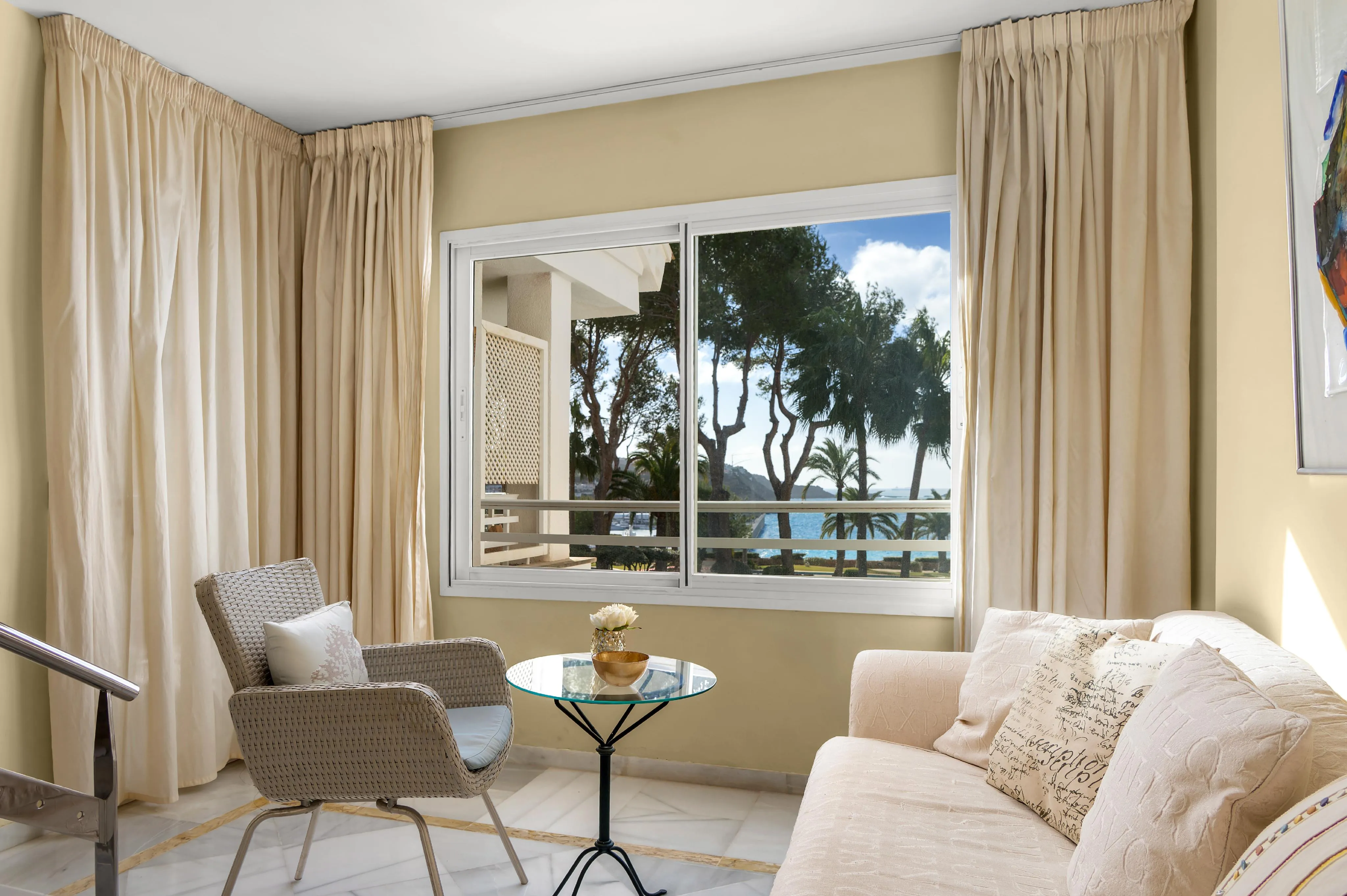 Apartament amb vista al mar en exclusiva urbanització mediterrània en primera línia de mar-15