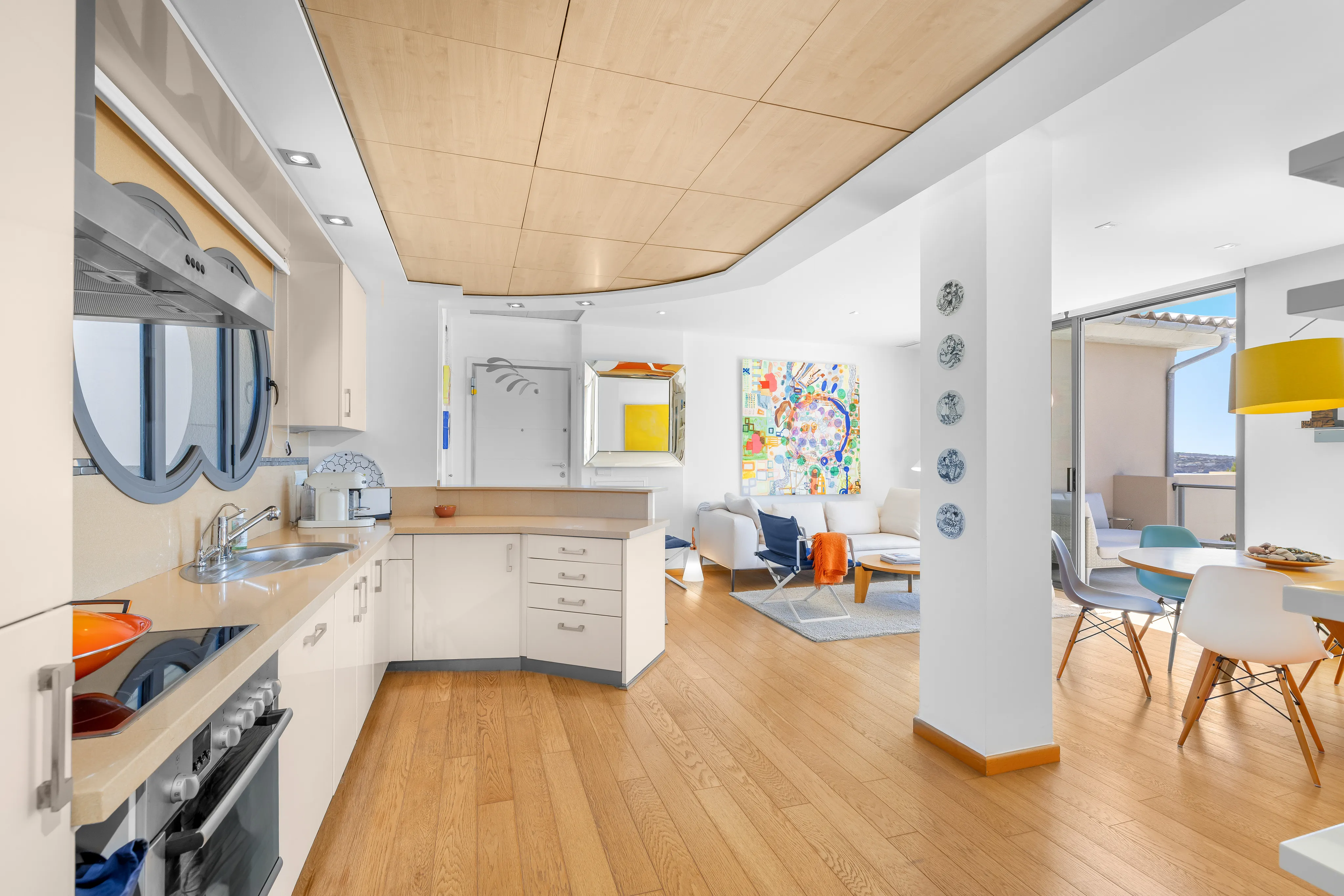 Penthouse with spectacular panoramic sea views in a quiet south-facing location in Cala Fornells-6