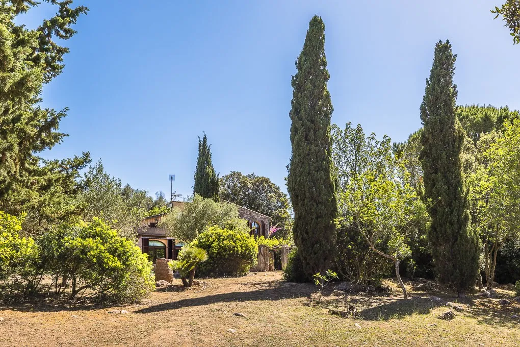 Autentisk finca med uppvuxna träd i Capdepera-13