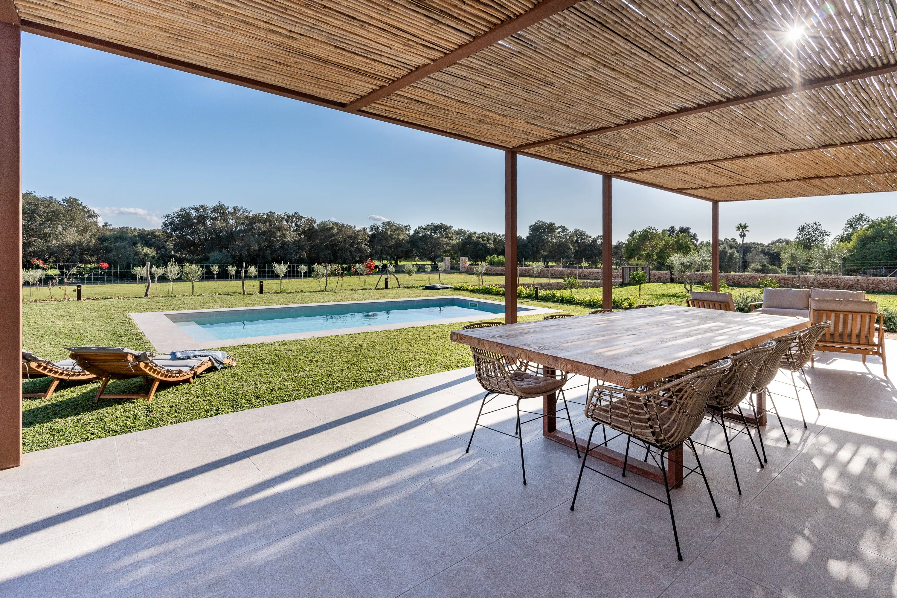 Oportunidad única: Encantadora casa de campo acabada y solar edificable con proyecto en Inca-2