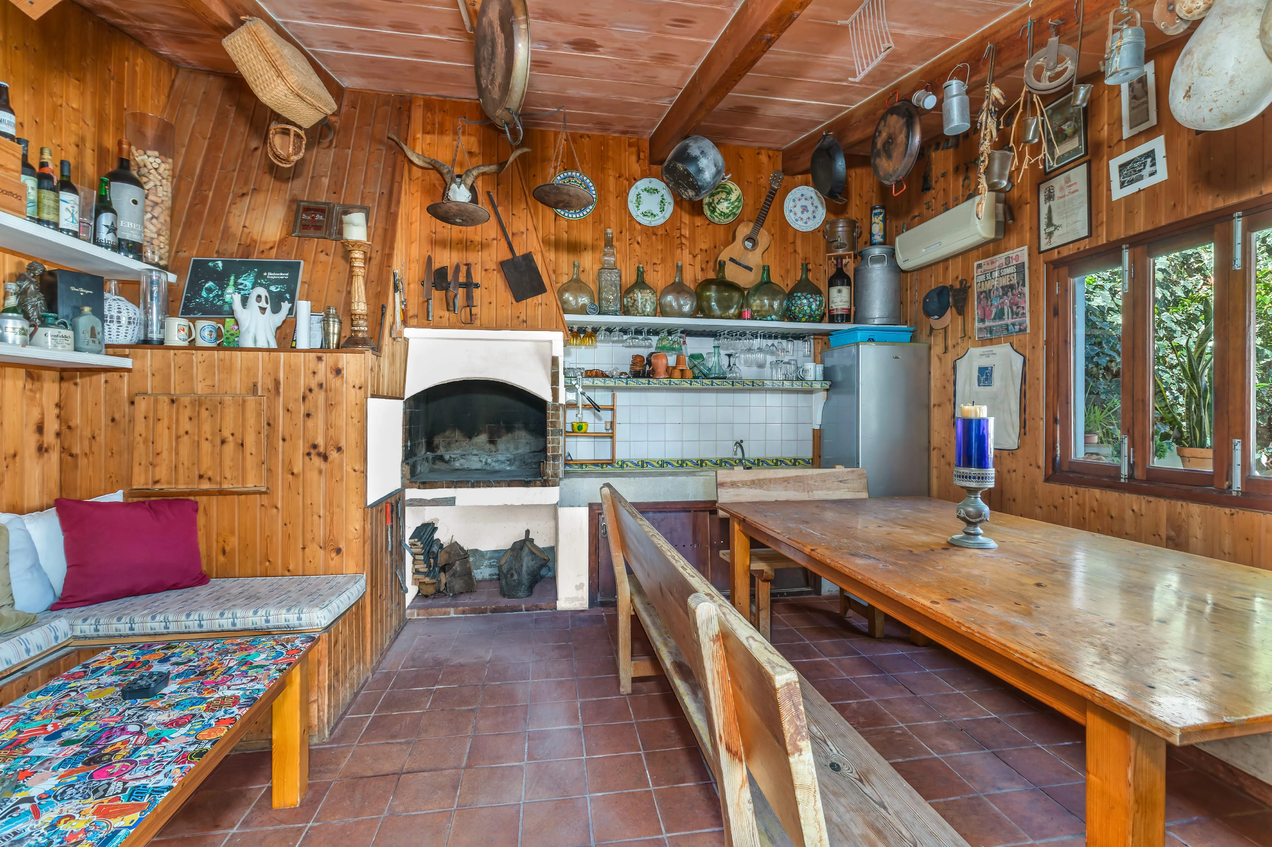 Herrschaftliche Villa aus den 1940er Jahren mit Oasengarten und Panoramaturm in Son Armadams-5