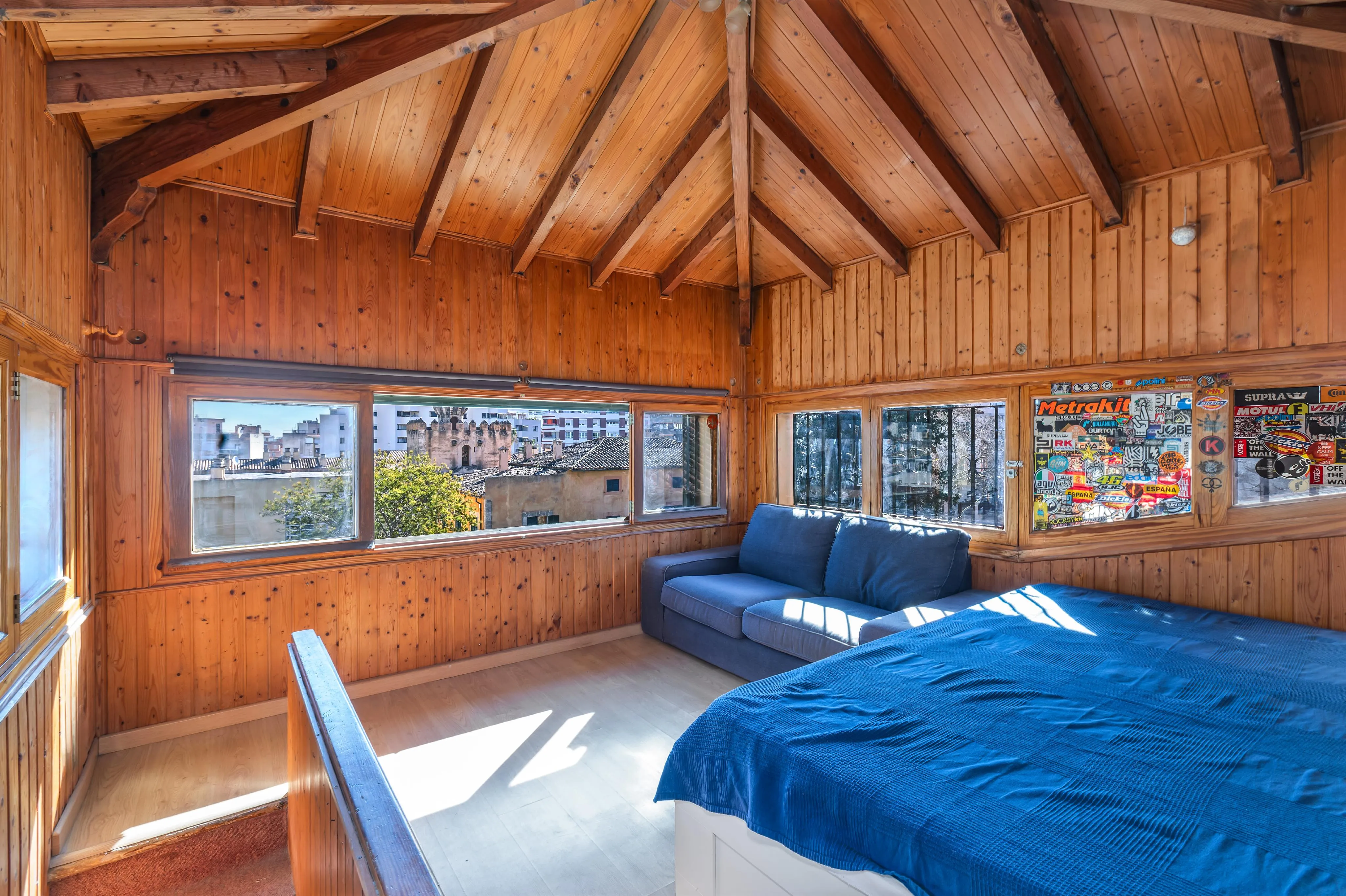 Obergeschoss einer herrschaftlichen Villa aus den 1940er Jahren mit Oasengarten in Son Armadams-6