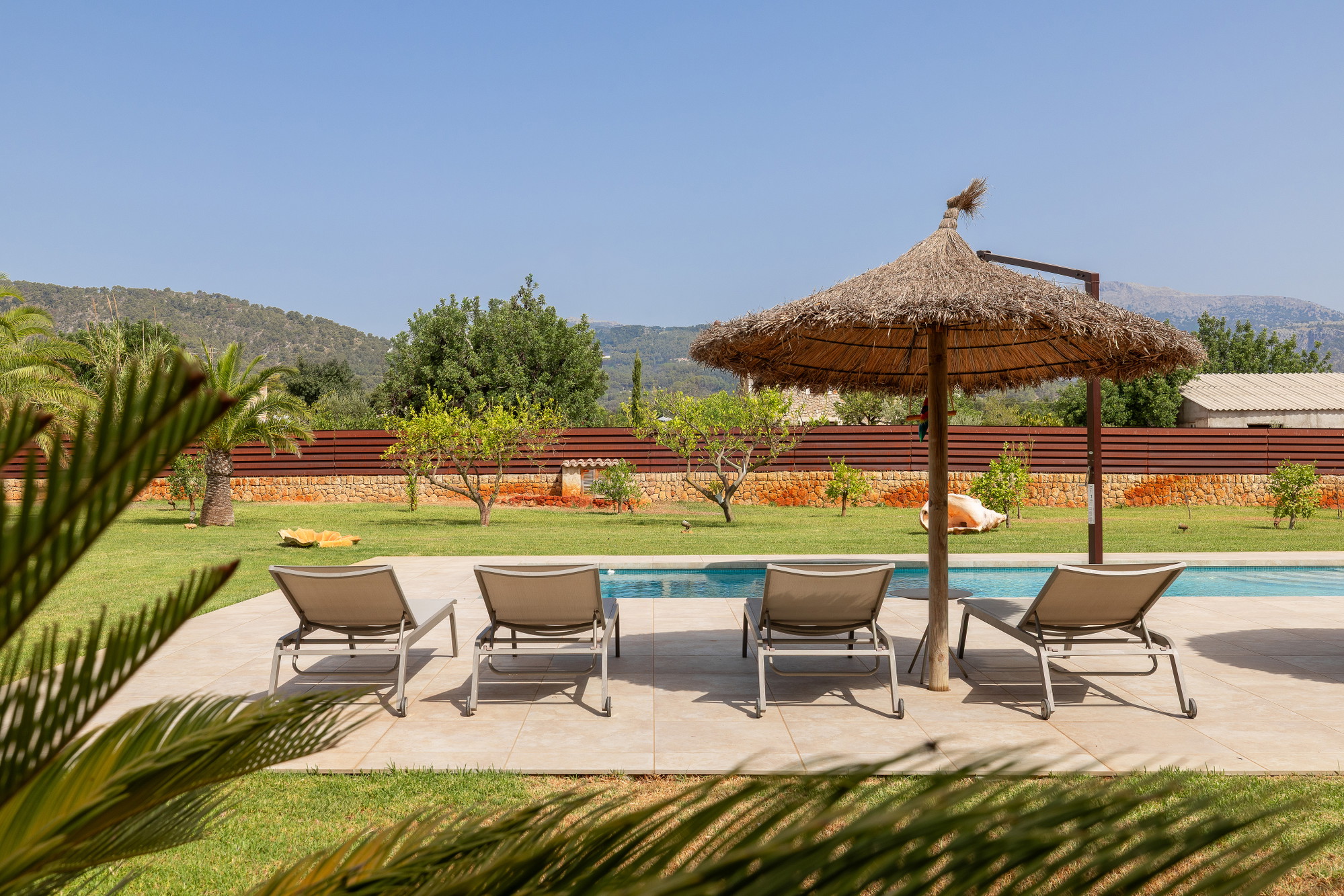 Elegant villa with ETV license, pool, and mountain views in a peaceful setting-3