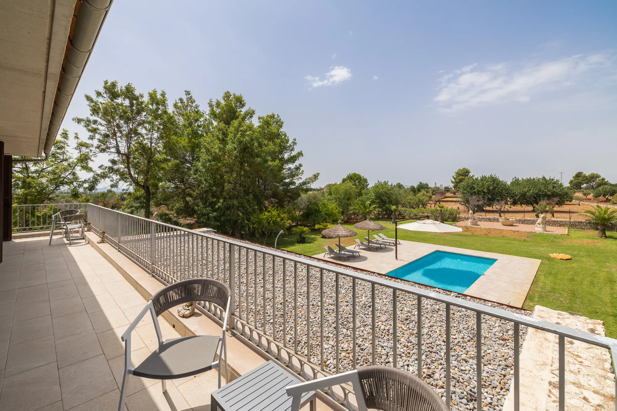 Elegant villa with ETV license, pool, and mountain views in a peaceful setting-19