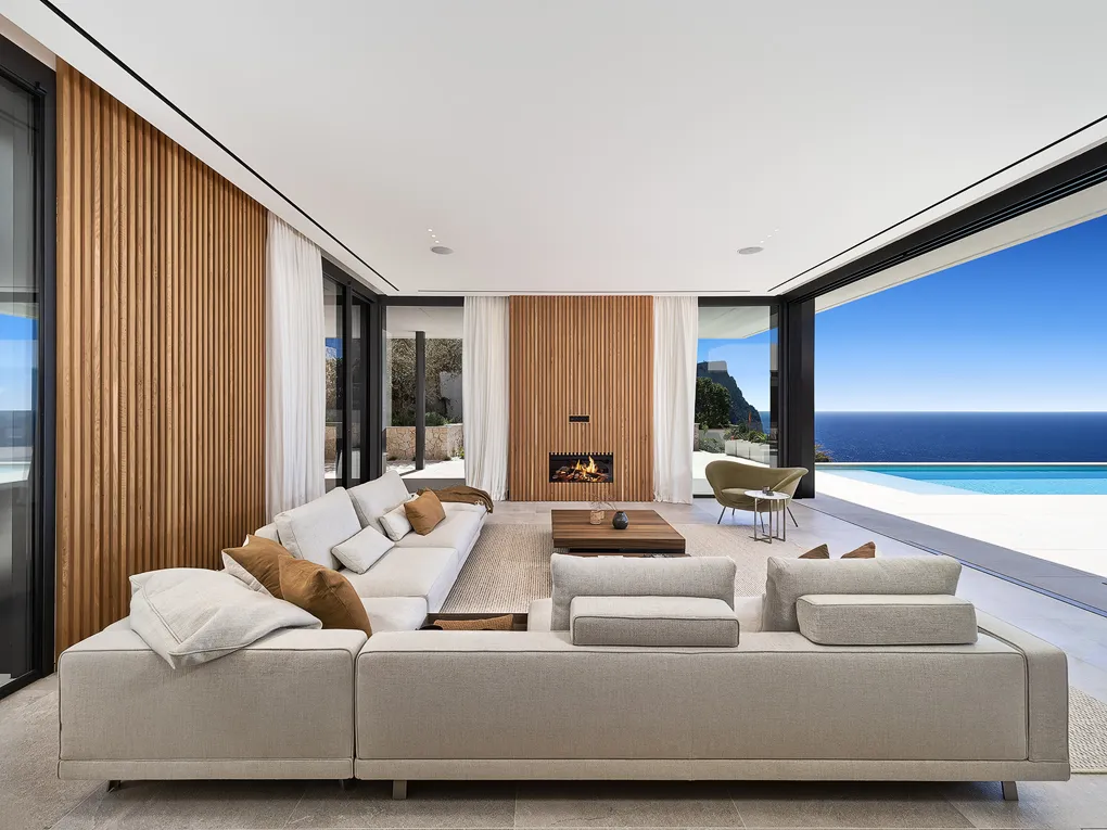 Spectacular new built villa with sea views-6