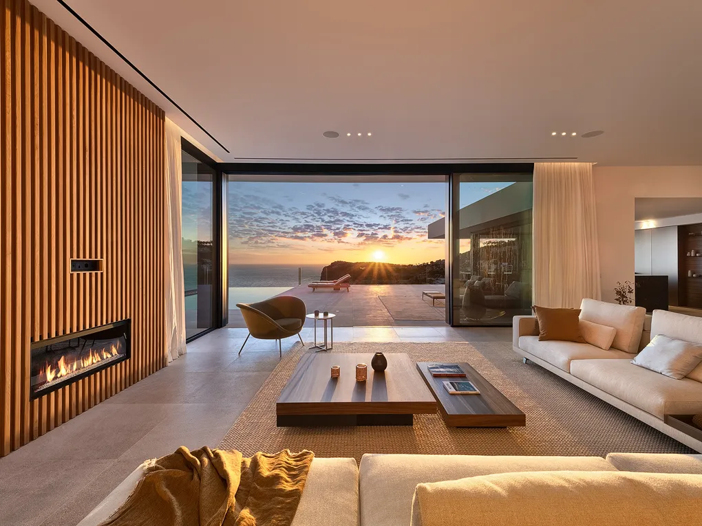 Spectacular new built villa with sea views-18