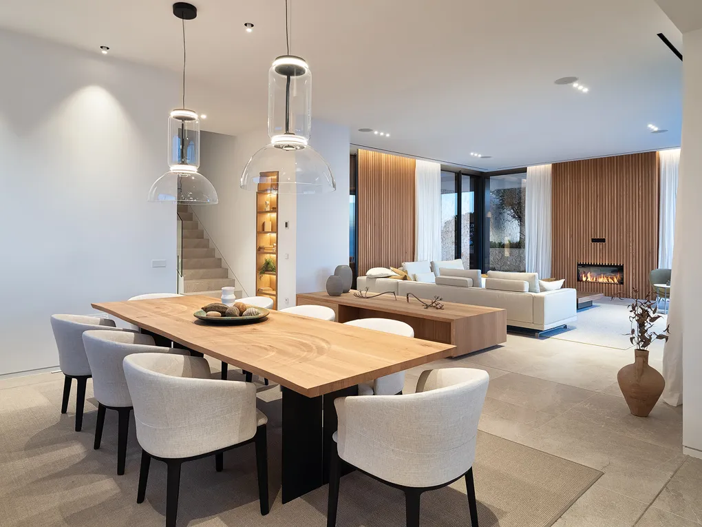 Spectacular new built villa with sea views-12