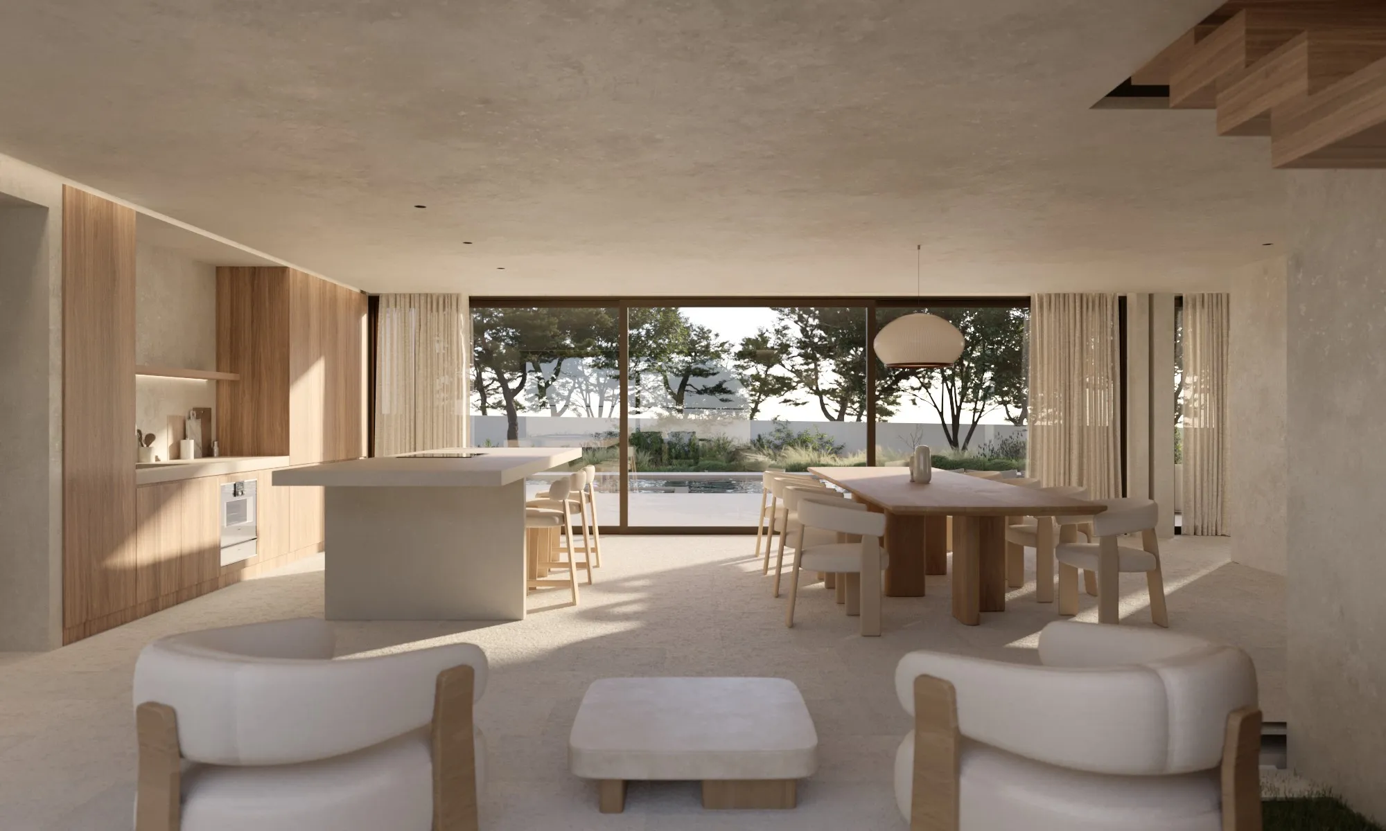 Moderne villa met uitzicht op de baai van Palma-2