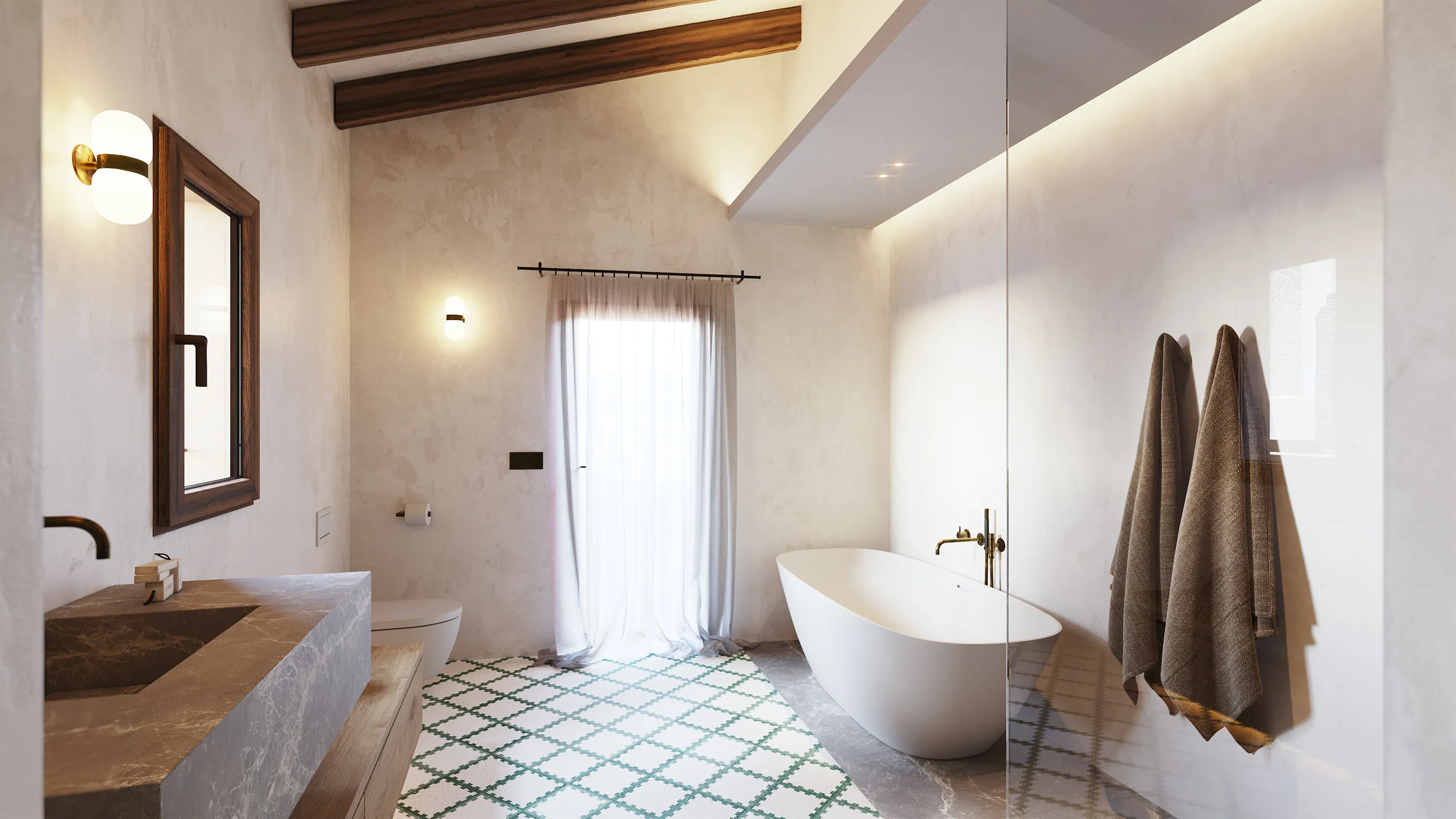 Casa de poble acuradament restaurada a Felanitx amb llicència de lloguer-7
