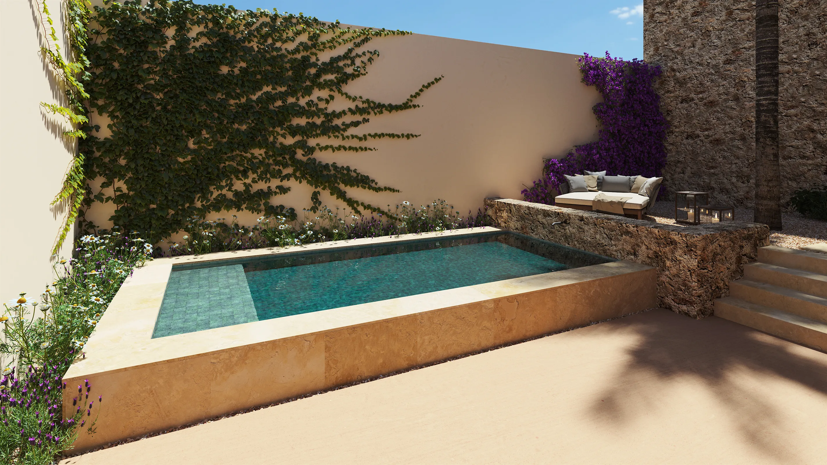 Casa de poble acuradament restaurada a Felanitx amb llicència de lloguer-3