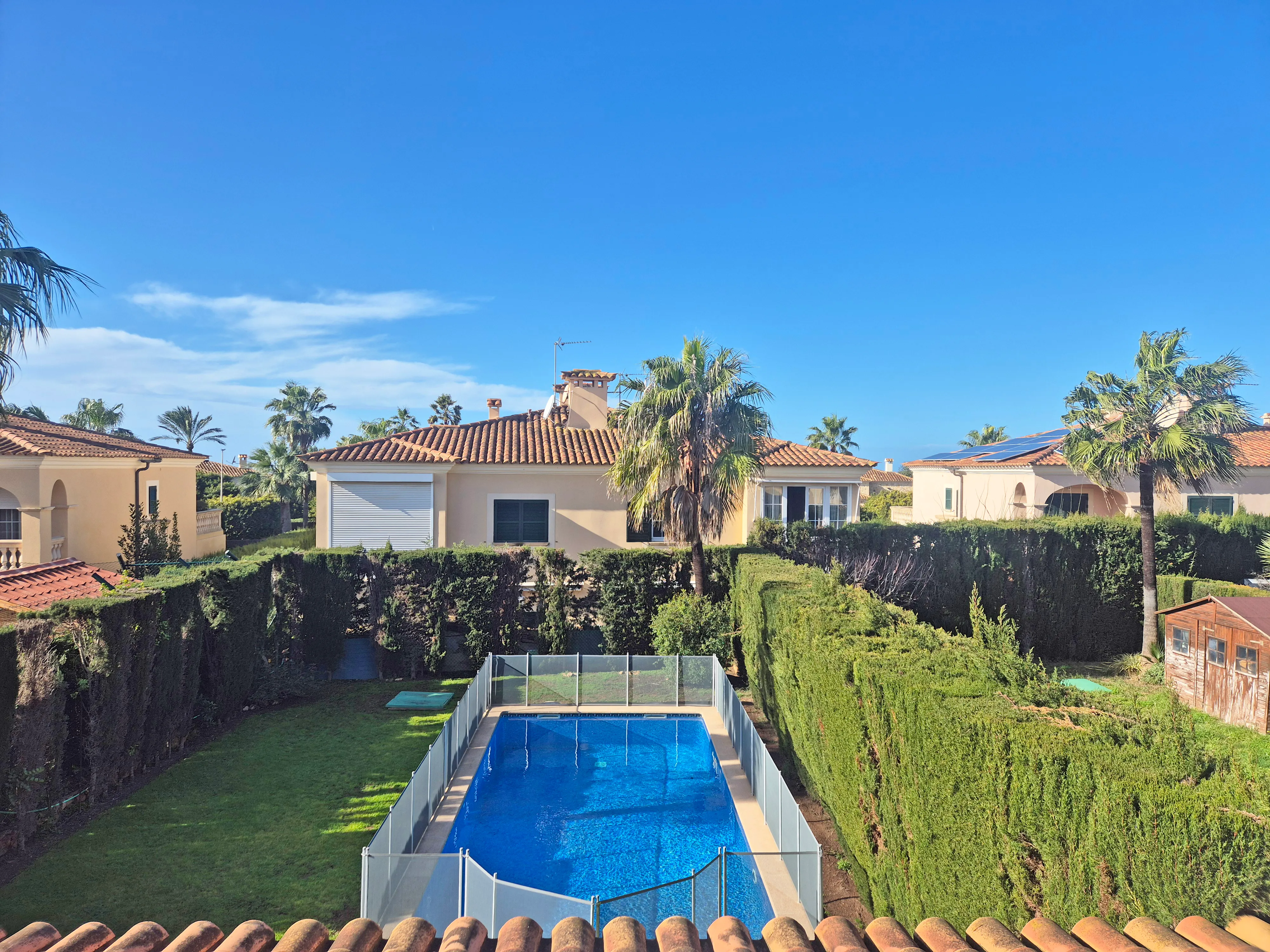 Mediterranean semi-detached villa with pool in Puig de Ros-11
