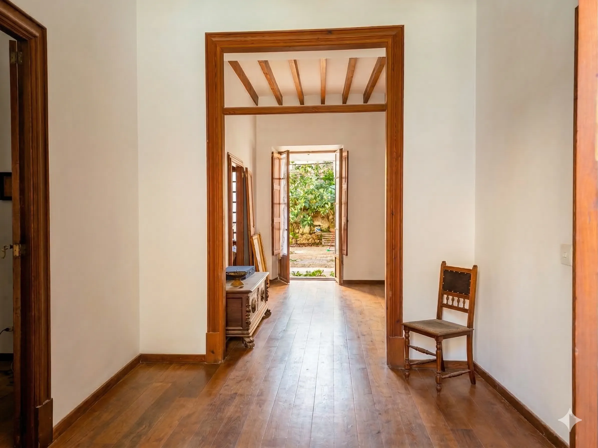 Encantadora casa de poble amb gran potencial i vistes a la muntanya a Alaró-4