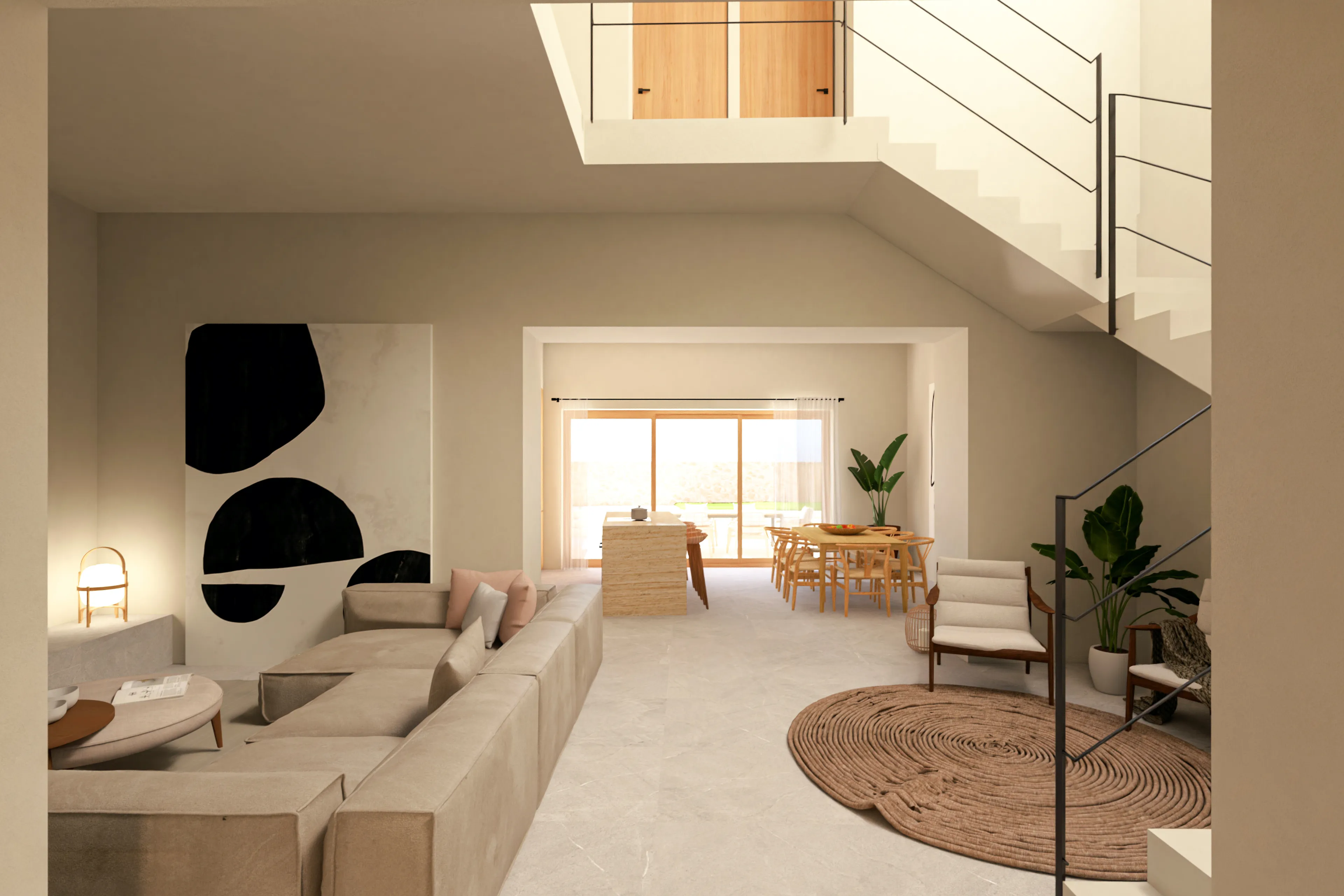 Casa de pueblo con gran potencial para reformar y vistas a la montaña en Alaró-13