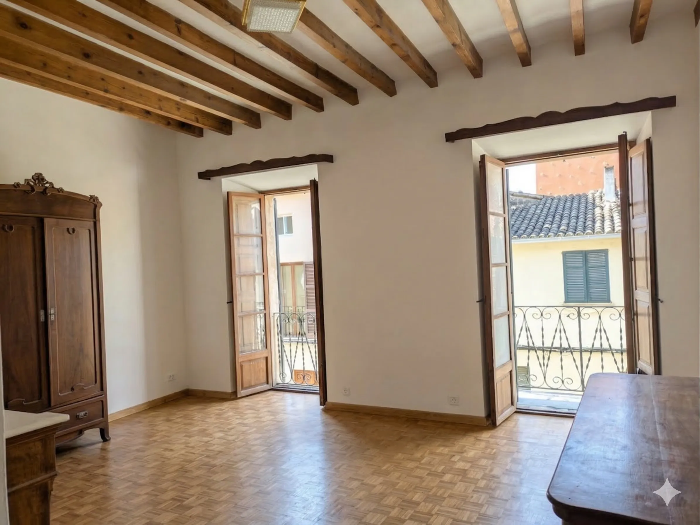 Encantadora casa de poble amb gran potencial i vistes a la muntanya a Alaró-8