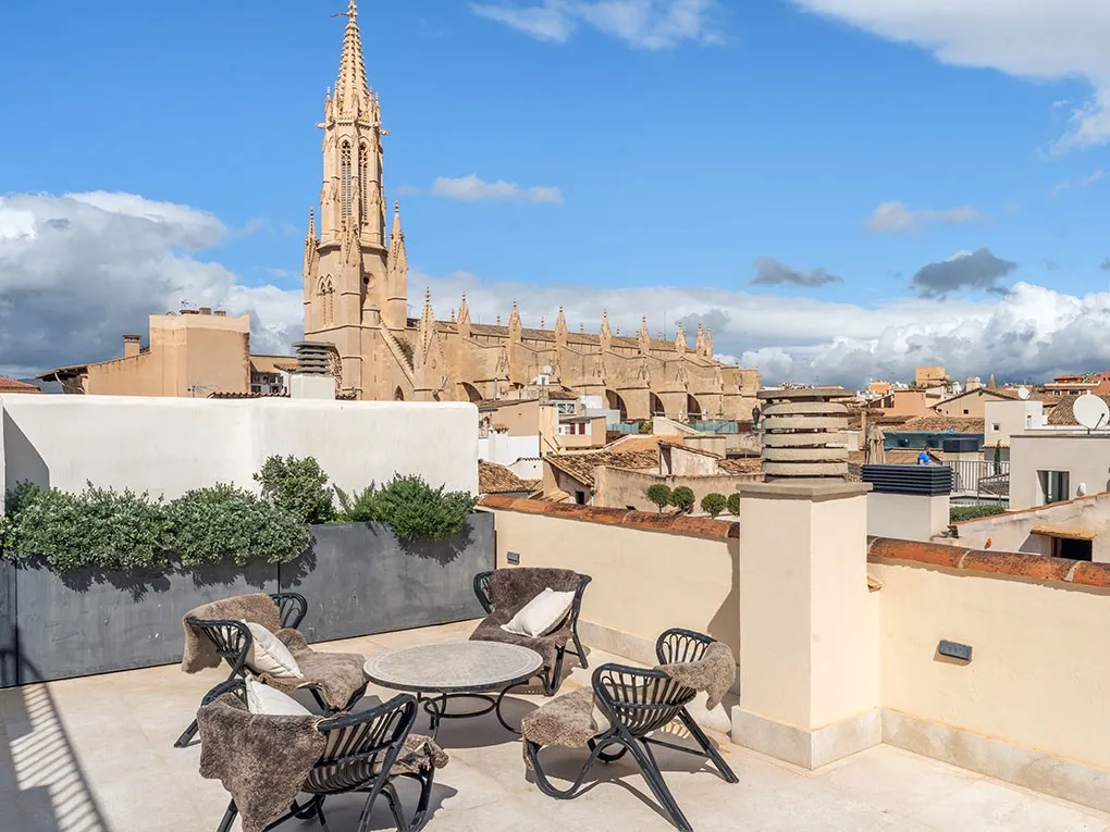 A unique duplex penthouse with spectacular terraces and cathedral views-2