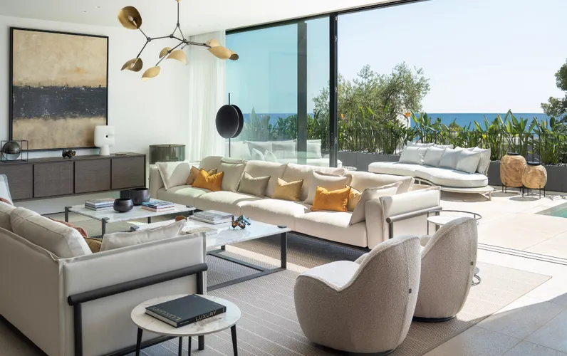 New sea view villa with views from Palma to Palmanova