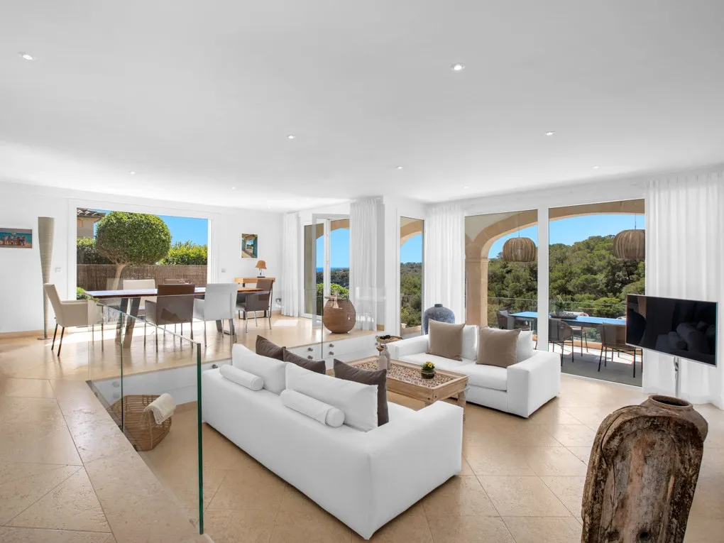 Espectacular villa con vistas al mar y cerca de la playa de Portals Vells-5