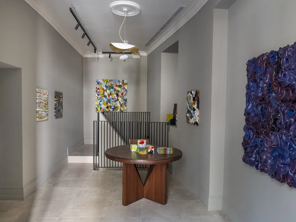 Townhouse with three apartments, roof terrace and elevator-13