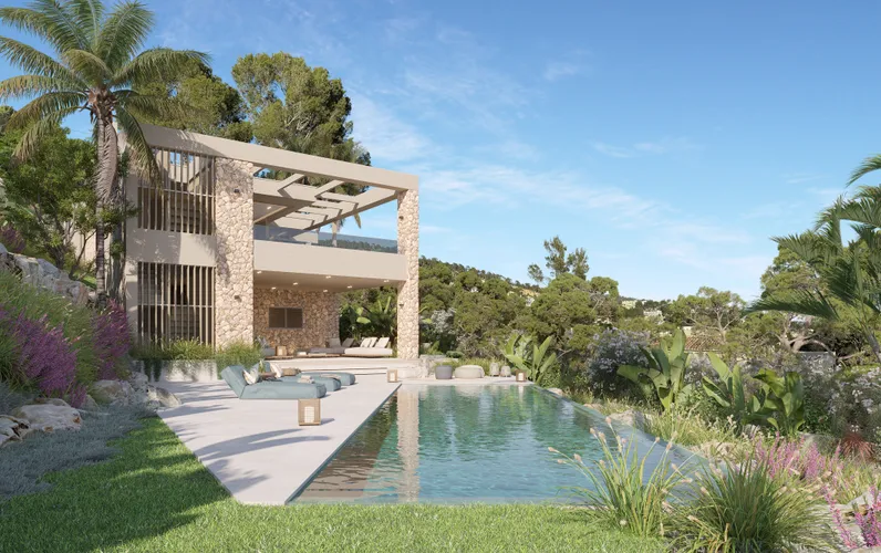 Modern Mediterranean Luxury with Panoramic Sea Views