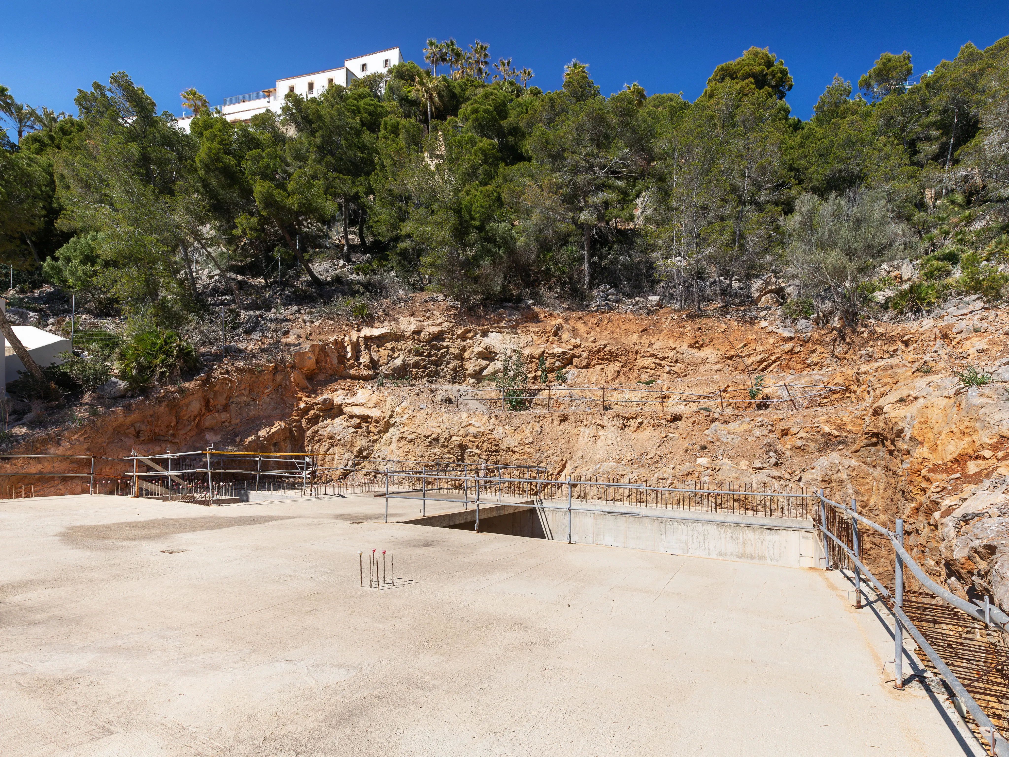 Building plot with structural shell and sea views in Cala Llamp-9