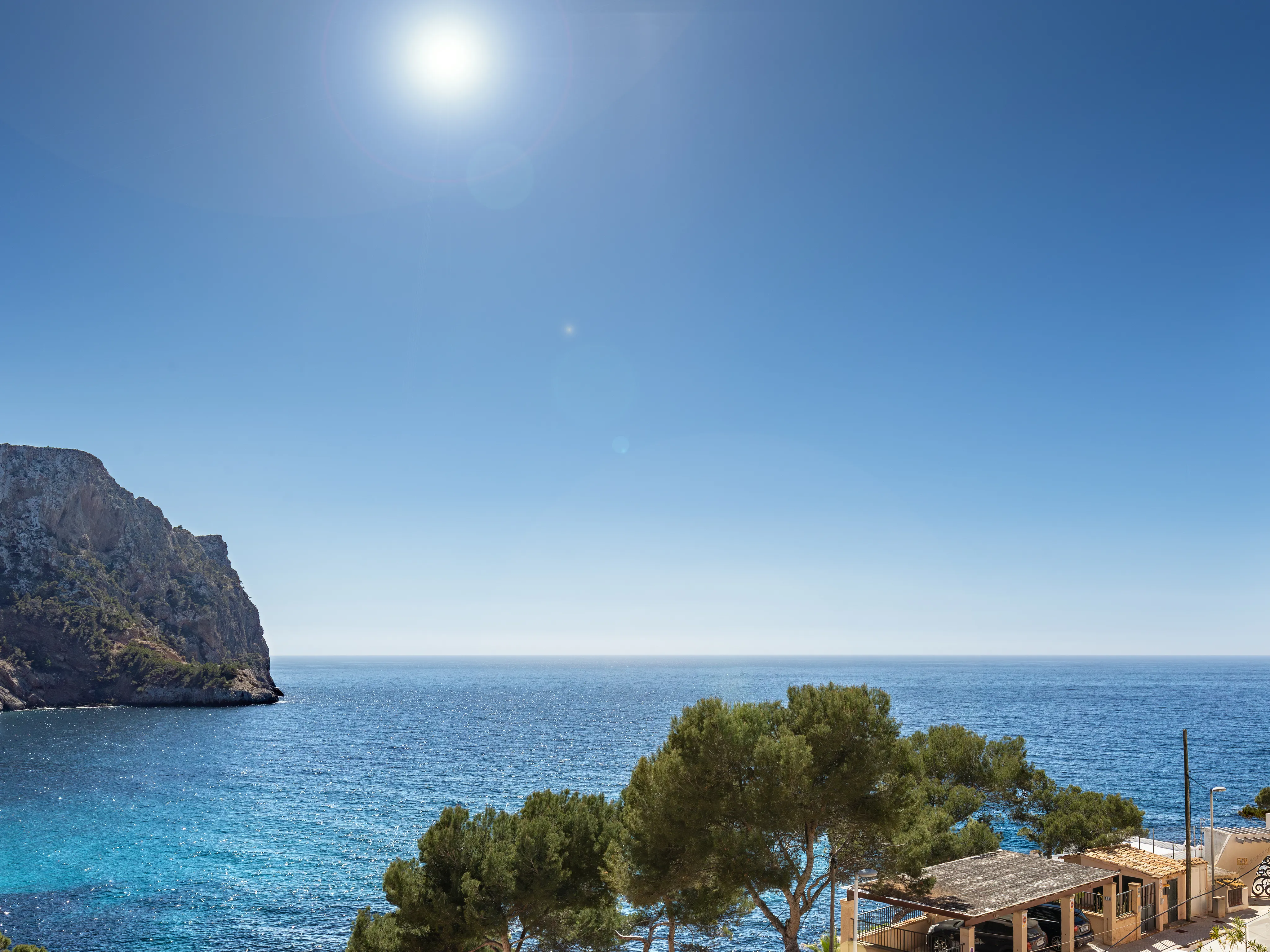 Building plot with structural shell and sea views in Cala Llamp-10