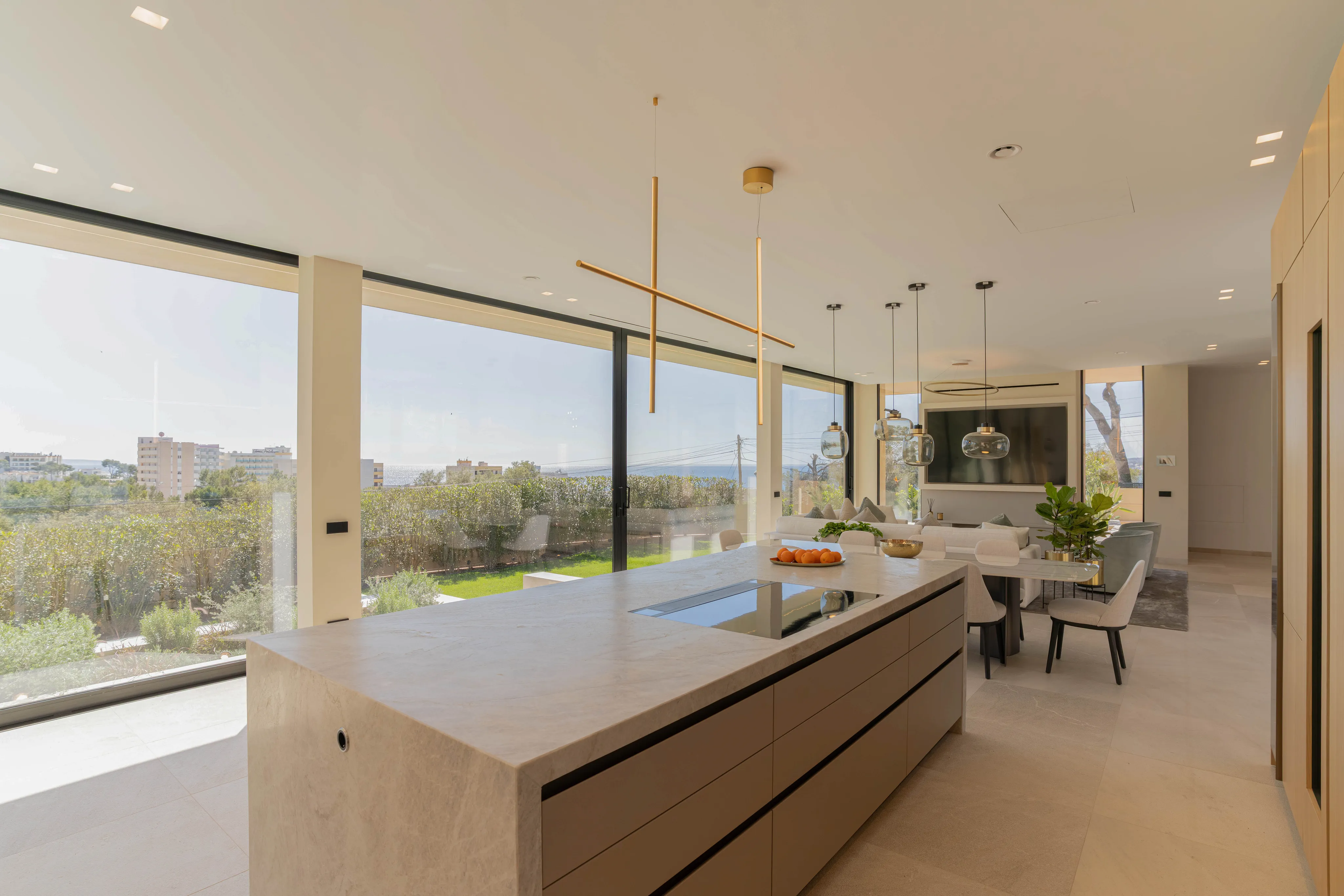 Amazing new villa with sea views-5