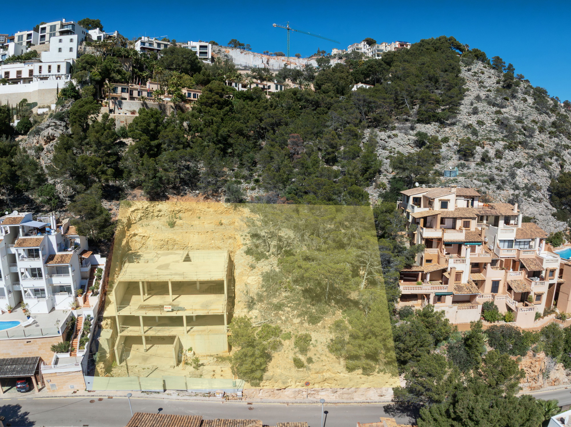 Esclusiva villa di lusso con richiesta di autorizzazione a Cala Llamp