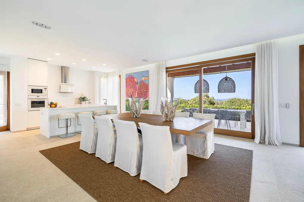 Luxury villa with panoramic views of the bay of Palma-7