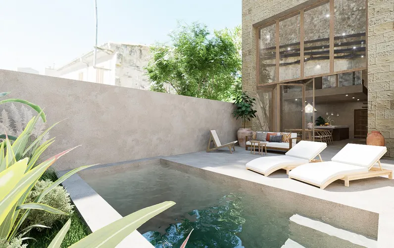 Prime building plot with project & license in the heart of Muro, Majorca