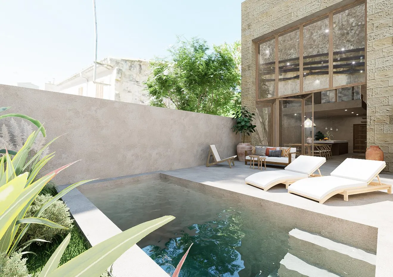 Byggnadstomt med projekt i hjärtat av Muro, Mallorca-1