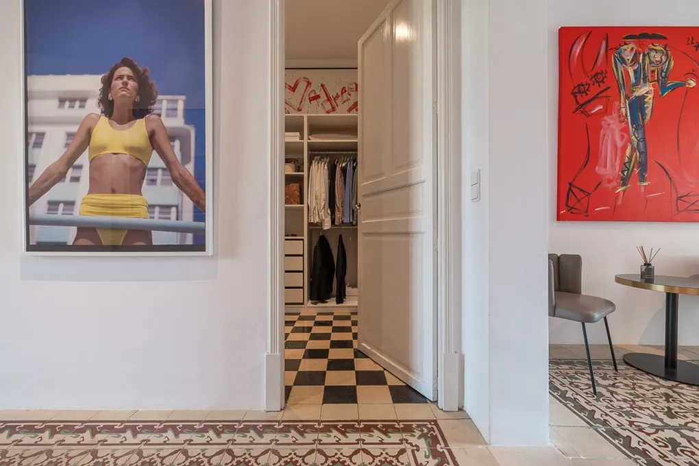 Elegante appartamento in un edificio storico vicino al mercato dell'Olivar-16