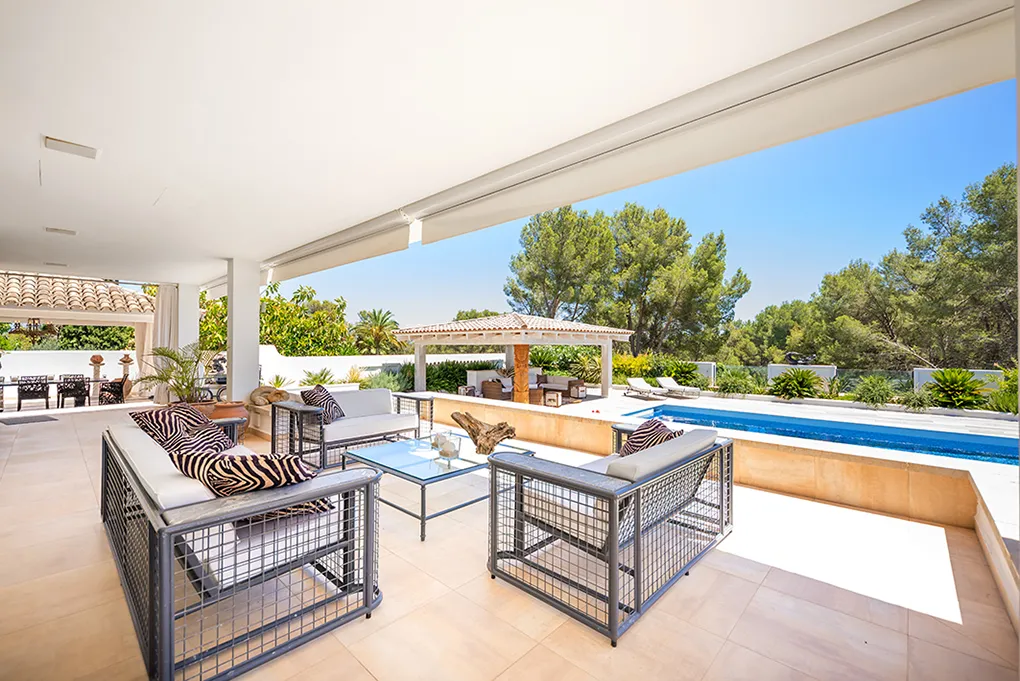 Wspaniała willa z parkowym ogrodem w Son Vida, Palma de Mallorca-4