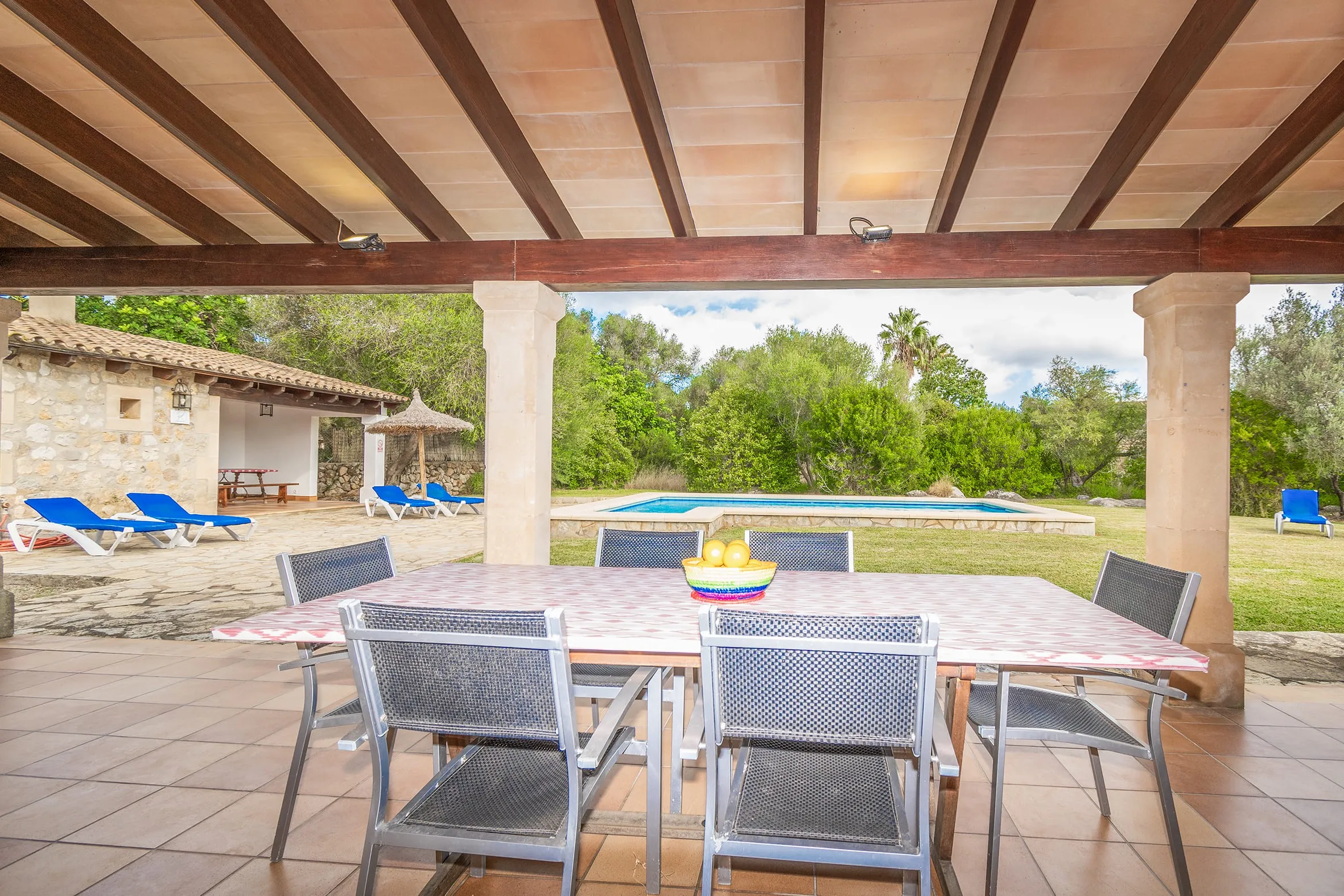 Charmigt traditionellt hus på landet i Pollensa med pool och semesterbostad med hyresrätt-9