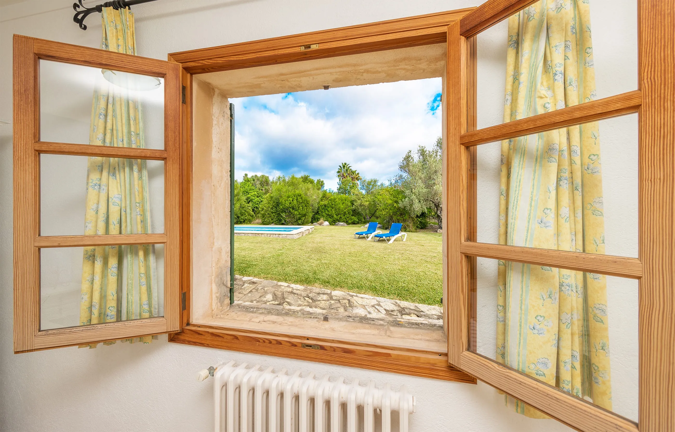 Charmigt traditionellt hus på landet i Pollensa med pool och semesterbostad med hyresrätt-12