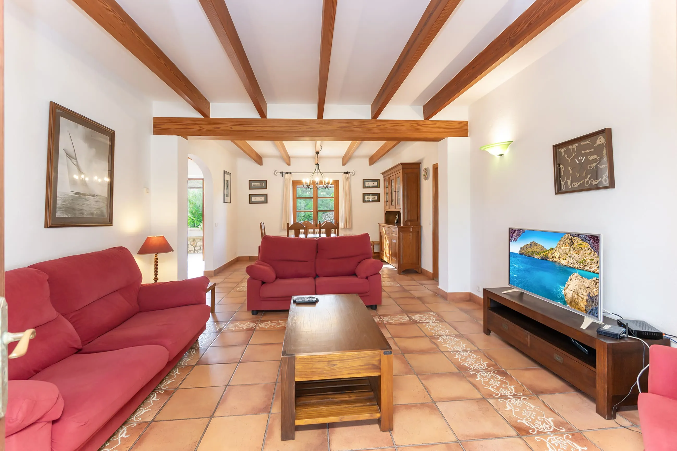 Charmigt traditionellt hus på landet i Pollensa med pool och semesterbostad med hyresrätt-2