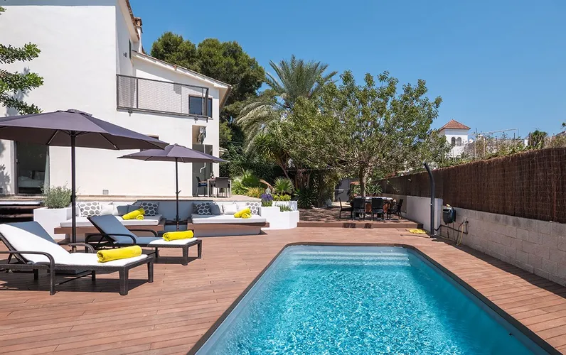 Holiday villa in Portals Nous close to the beach