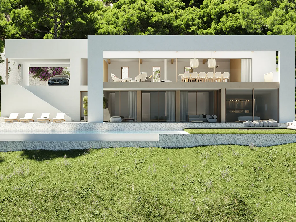 Modern Newly Built Villa with Views in Sa Font Seca-1