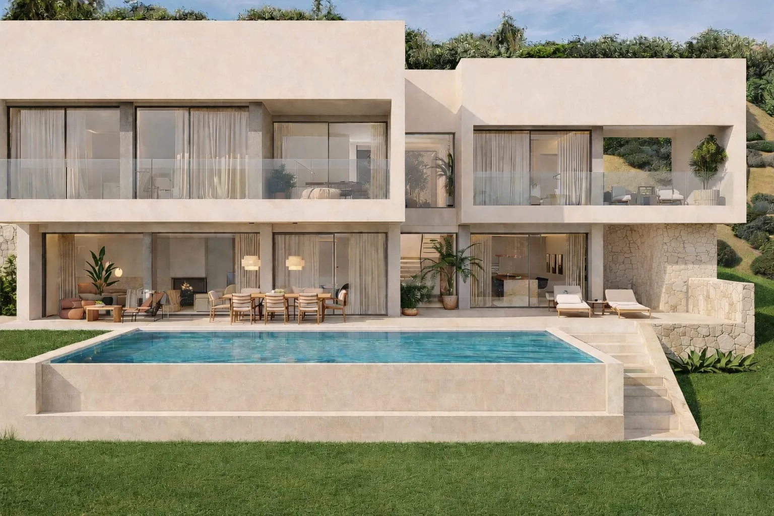 Modern newly built villa with open views in Sa Font Seca-2