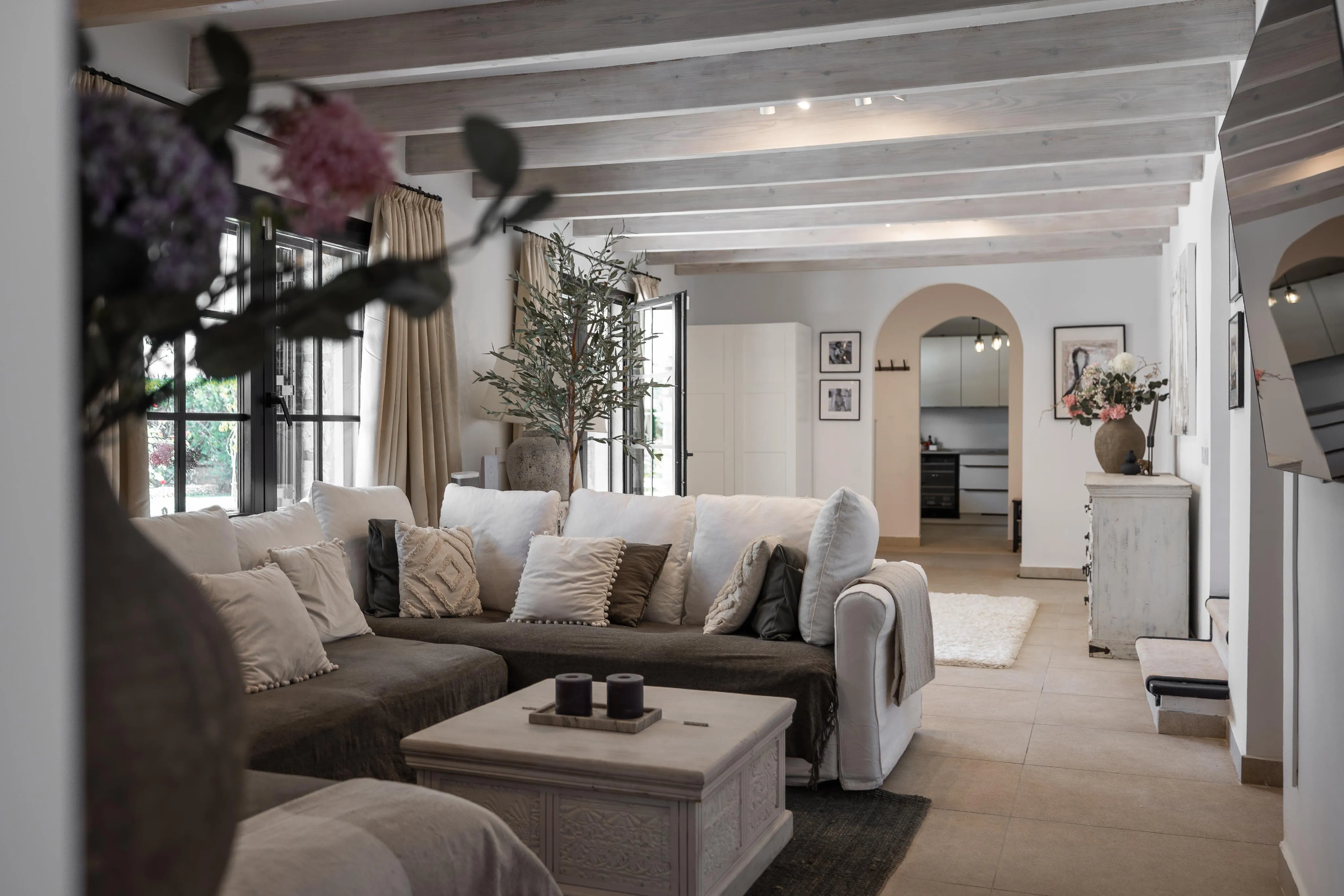 Modernt boende på landet med vidsträckt utsikt - Stilfull finca nära Binissalem-5